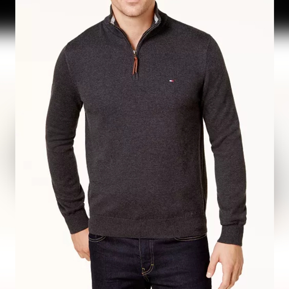 Tommy Hilfiger Men's Gray Sweater